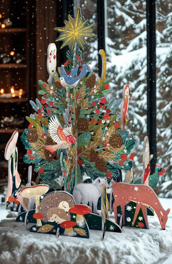 3D Advent Calender - Under The Christmas Tree - Distinctly Living