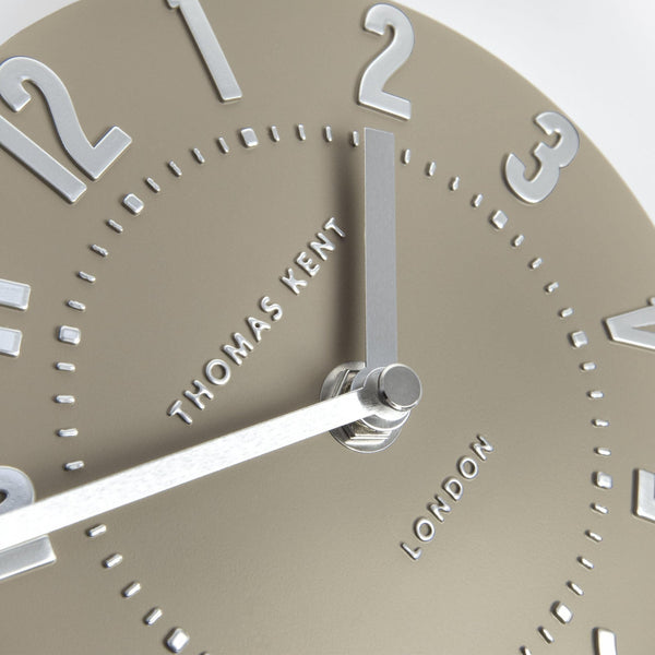 6" Mulberry Mantel Clock Mocha - Distinctly Living