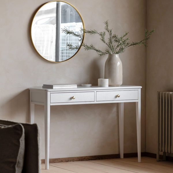 Amerlie Slender Console in Black or White - Distinctly Living
