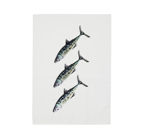 Anchovy Marine Life Tea Towel - Distinctly Living