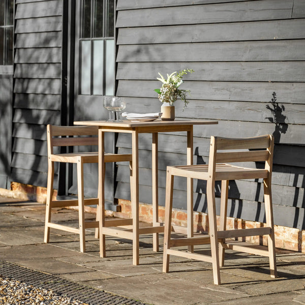 Ascot Garden Bar Table and Stool Set - Distinctly Living