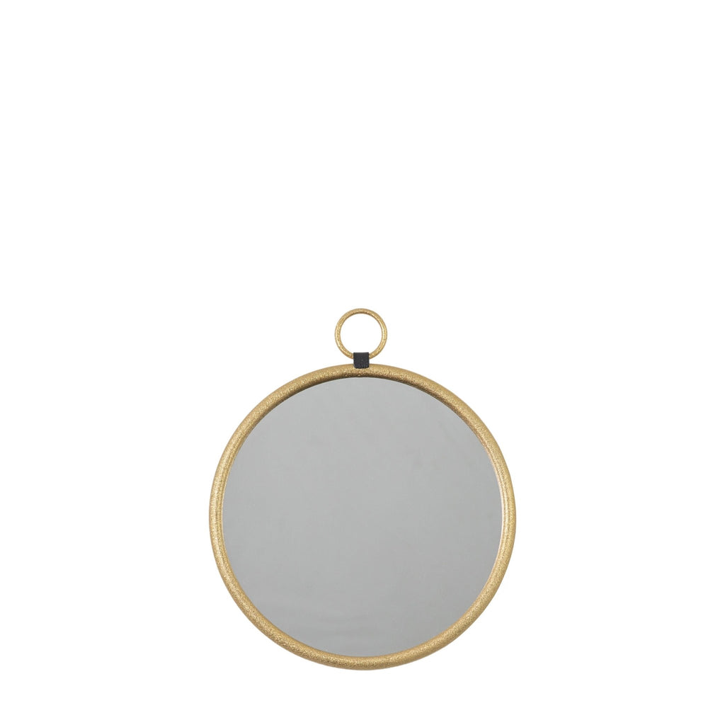 Belgravia Gold Round Mirror - Distinctly Living
