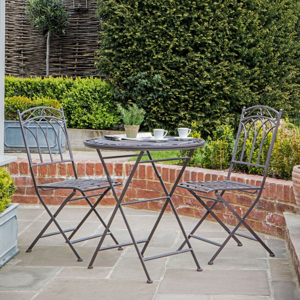 Bistro Garden Set - Distressed Brown or Cream - Distinctly Living