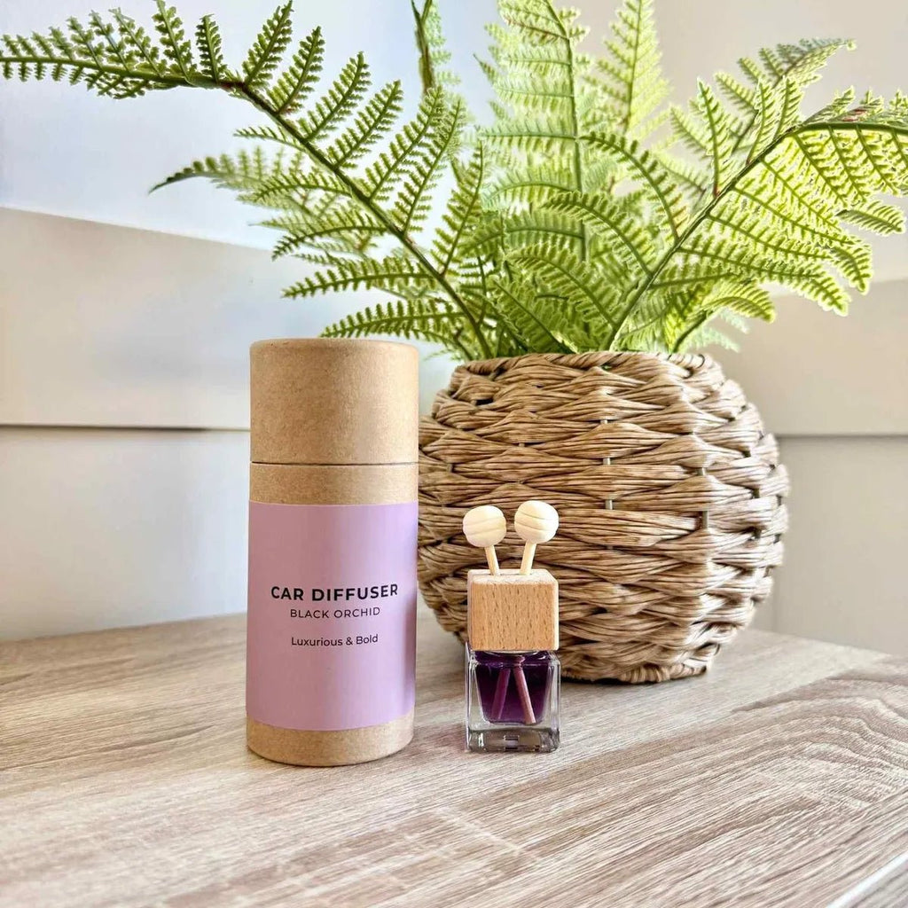 Black Orchid - Clip On Car Diffuser - Distinctly Living