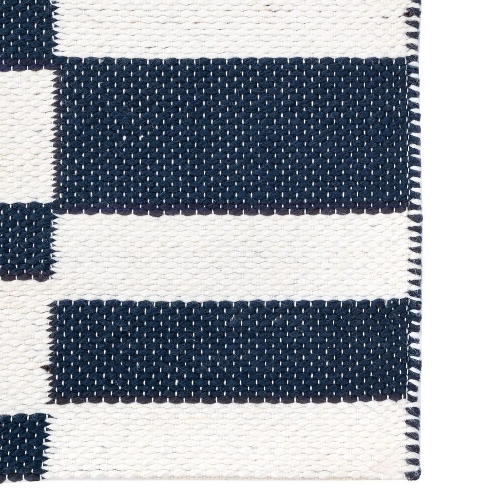 Blue Check Rug - Large or Medium - Distinctly Living