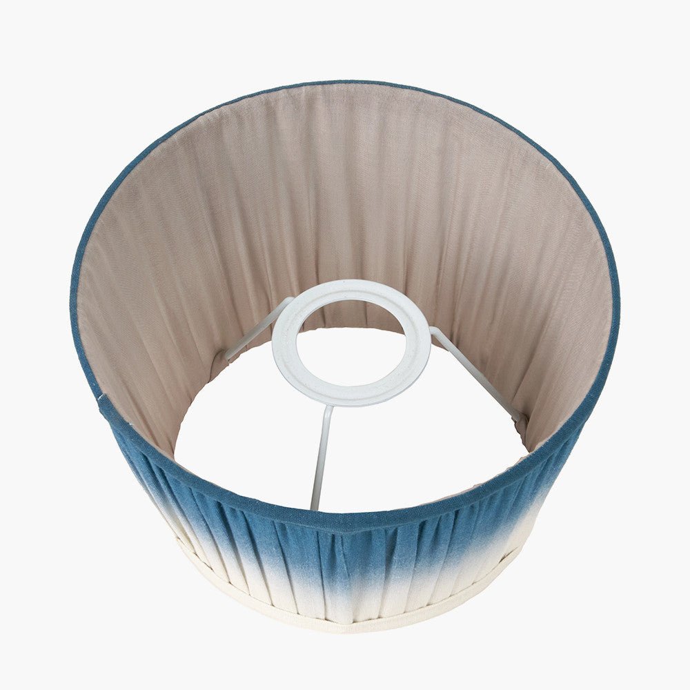 Blue Ombre Tapered Lamp Shade - Various Sizes - Distinctly Living