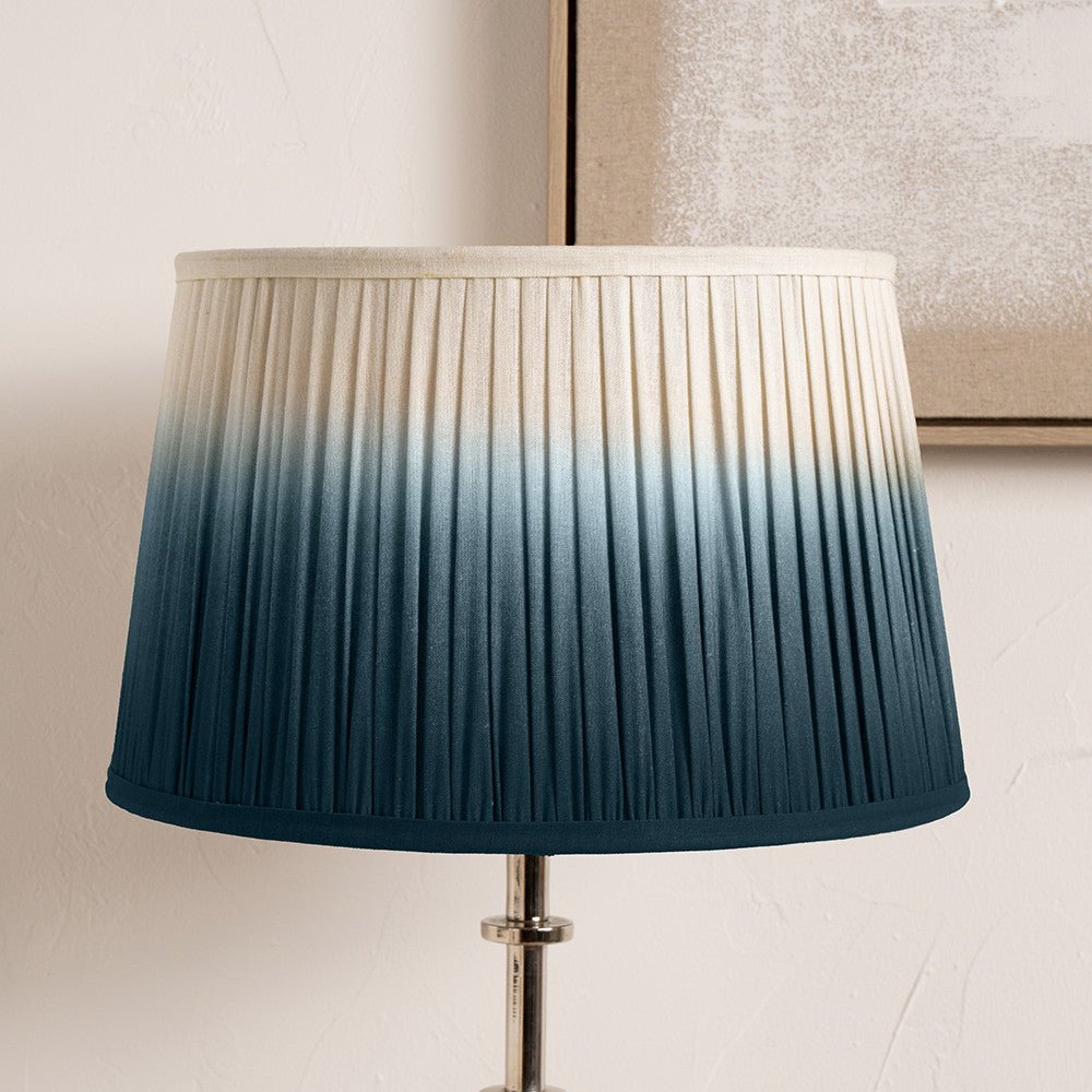 Blue Ombre Tapered Lamp Shade - Various Sizes - Distinctly Living