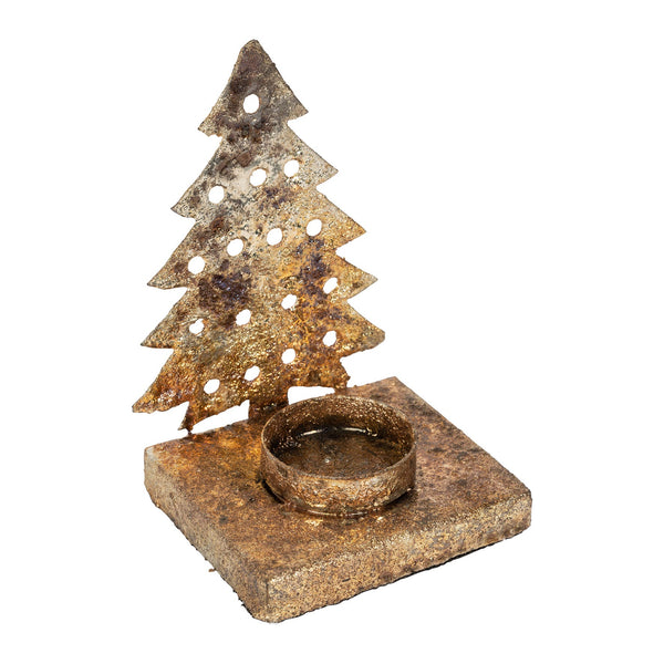 Christmas Tree Glowing Candle Votive - Distinctly Living