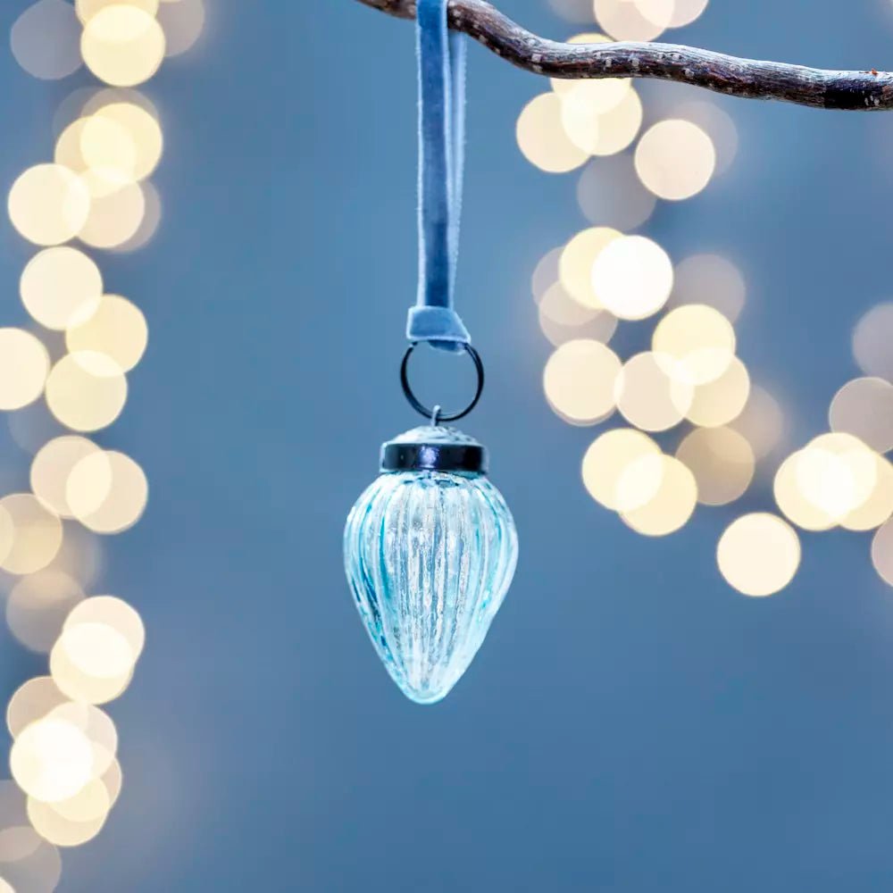 Droplet Aqua Bauble - Distinctly Living