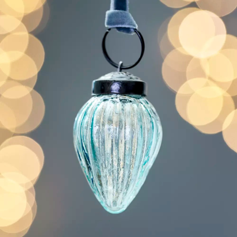 Droplet Aqua Bauble - Distinctly Living