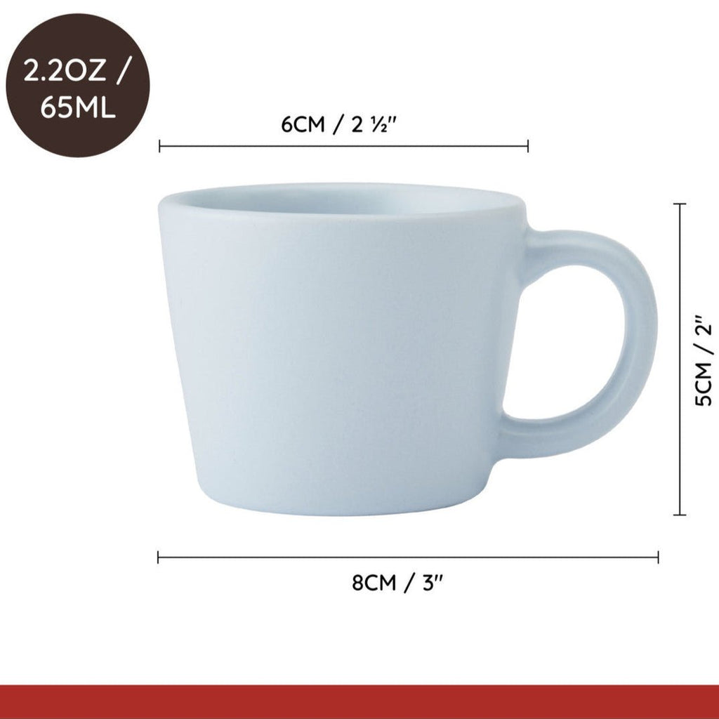 Espresso Cup - Navy or Sky Blue - Distinctly Living