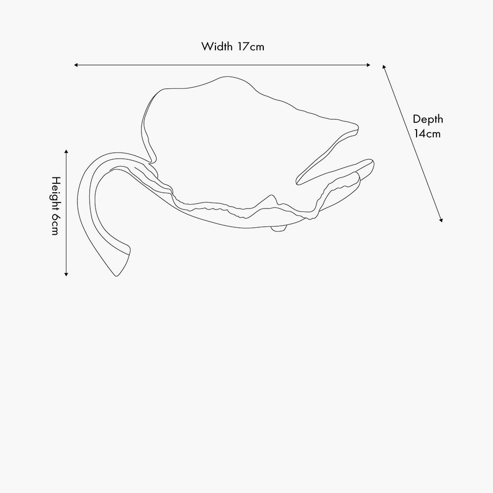 Gold Leaf Bowl - Distinctly Living