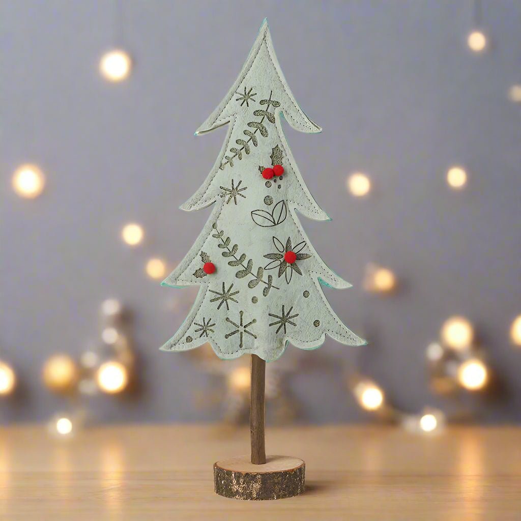 Green Felt Xmas Tree - Distinctly Living