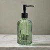 Green Glass Soap Dispenser - Distinctly Living