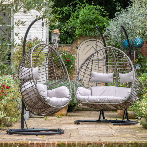Hanging Egg Chair - Single or Double - Distinctly Living