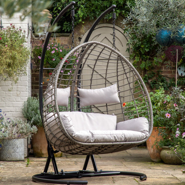 Hanging Egg Chair - Single or Double - Distinctly Living