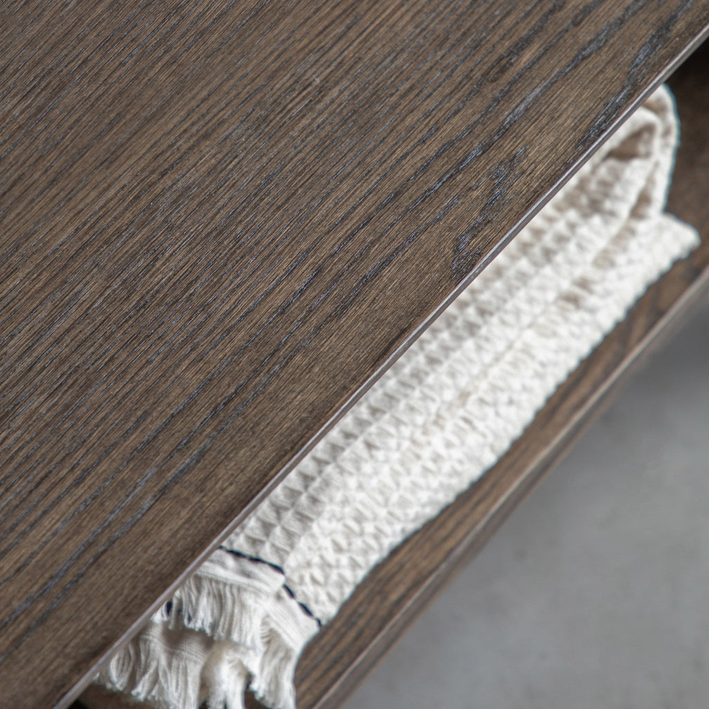 Hatton Open Display - Smoked Oak 700mm - Distinctly Living