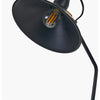 Isernia Matt Black and Brass Metal Cone - Table Lamp - Distinctly Living