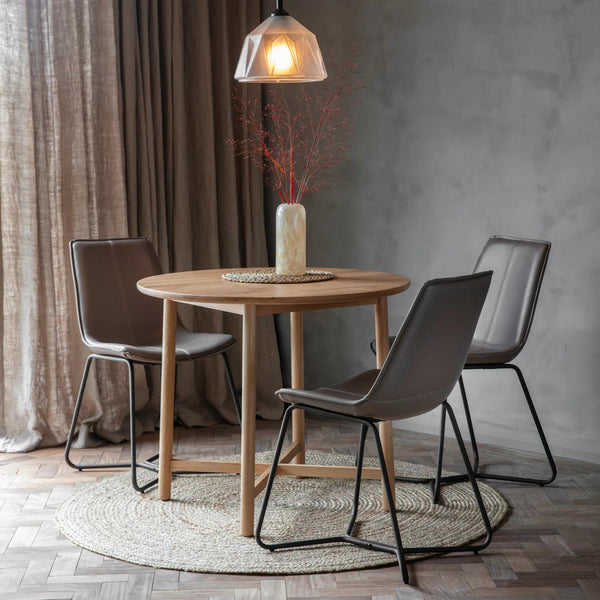 Kingsland Round Dining Table - Distinctly Living