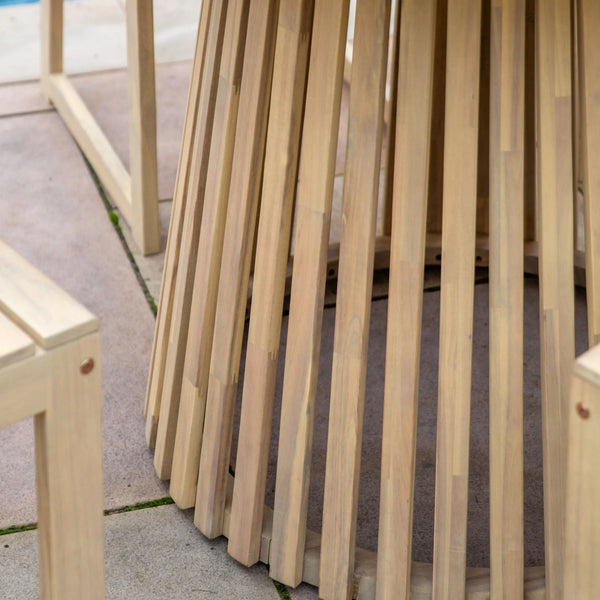 Kingston Round Outside Dining Table - Distinctly Living