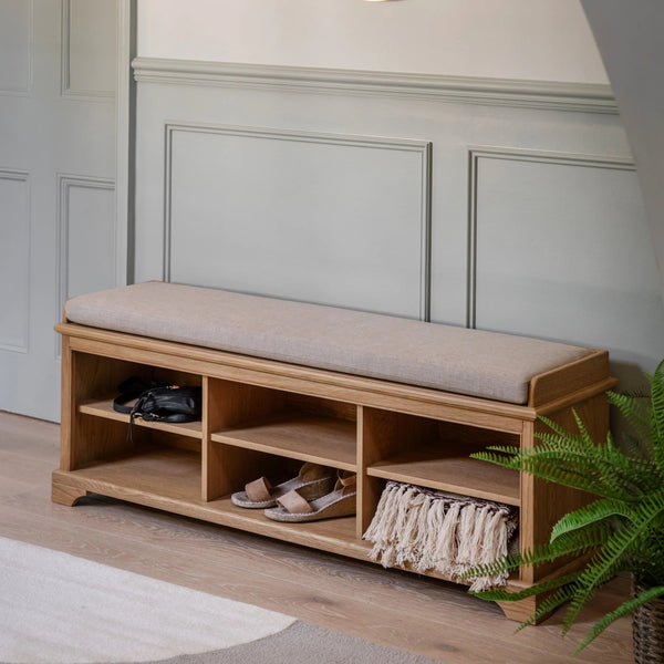 Lewes Hallway Shoe Bench - Distinctly Living