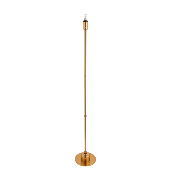 Maximus Warm Brass Rechargable Floor Lamp - 30 Hours! - Distinctly Living