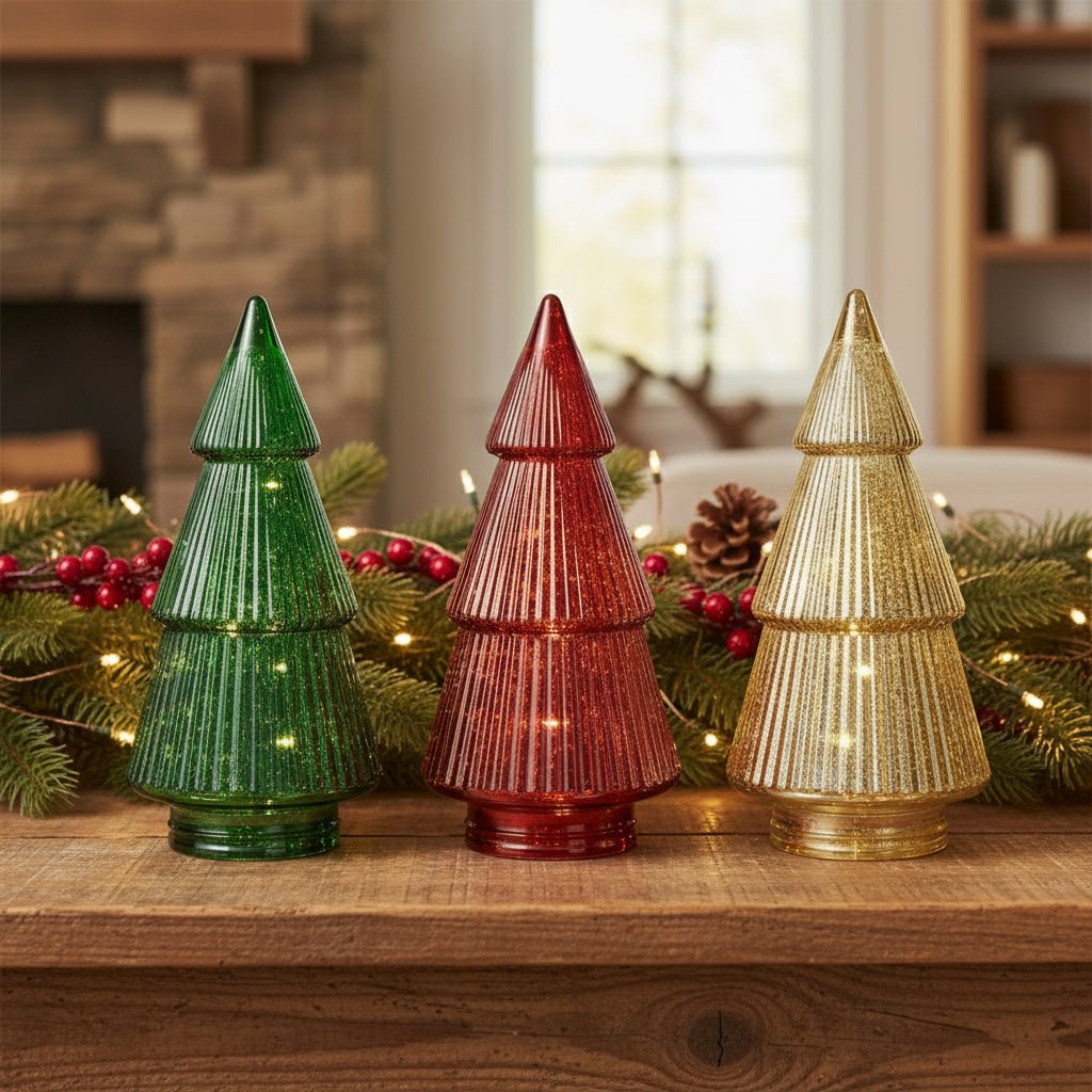 Micro LED Glass Tree - Various Colours - Distinctly Living