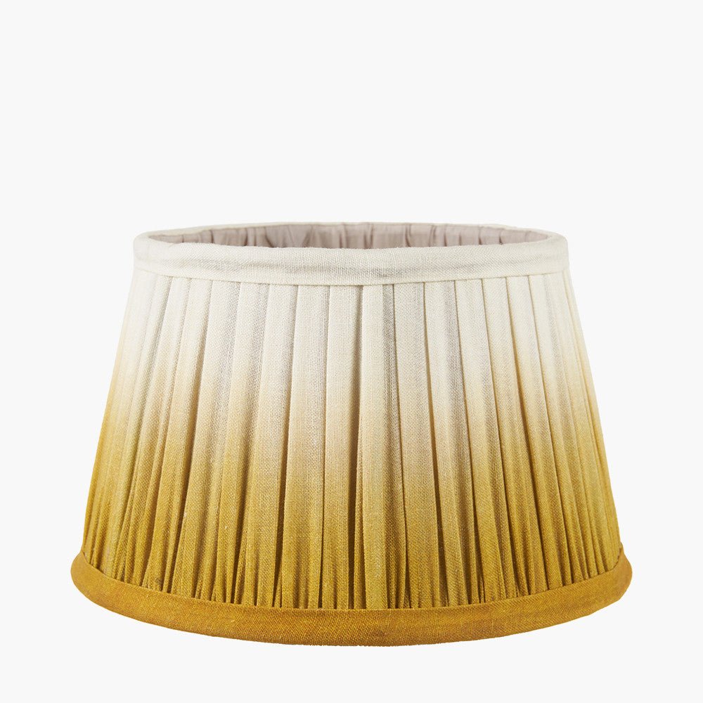 Mustard Ombre Tapered Lamp Shade - Various Sizes - Distinctly Living