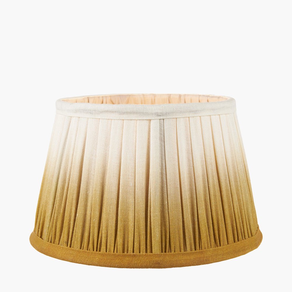 Mustard Ombre Tapered Lamp Shade - Various Sizes - Distinctly Living