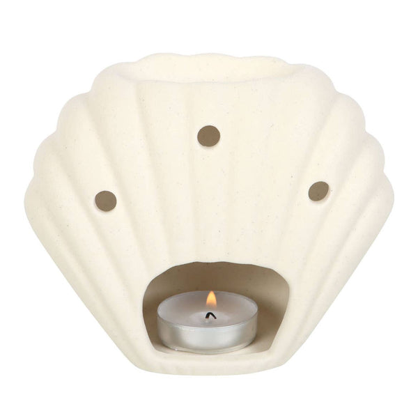 Nautical Seashell Oil Burner and Wax Warmer - Distinctly Living