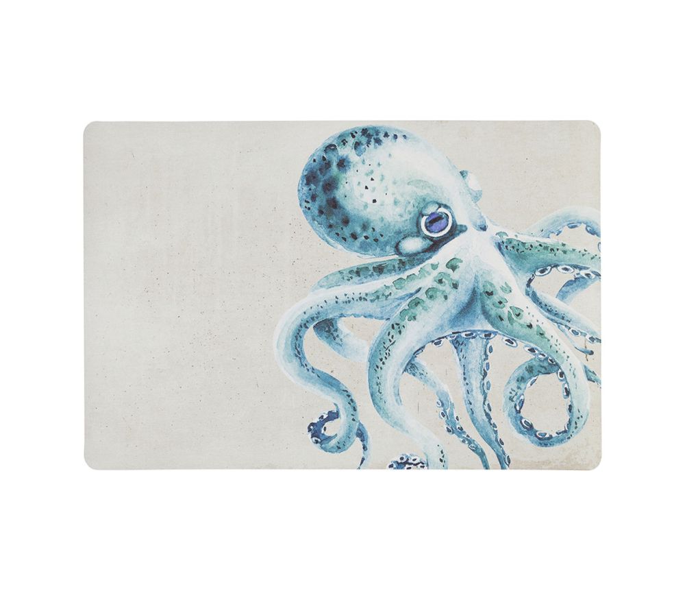 Octopus Vinyl Placemat - Distinctly Living
