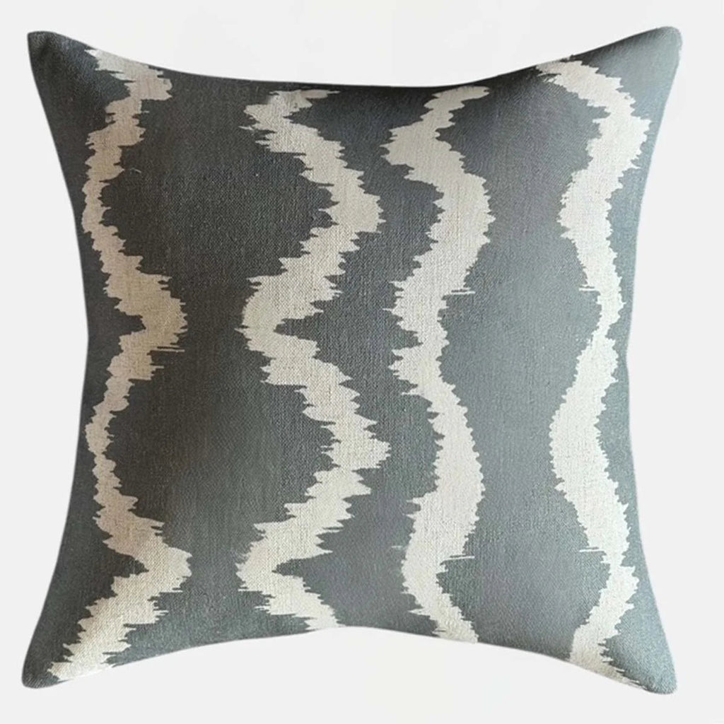 Olive Lightning Cushion - Distinctly Living