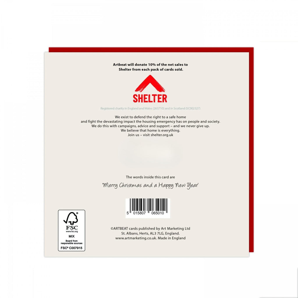 Pack of Six Charity Christmas Cards - Christmas Drive - Distinctly Living