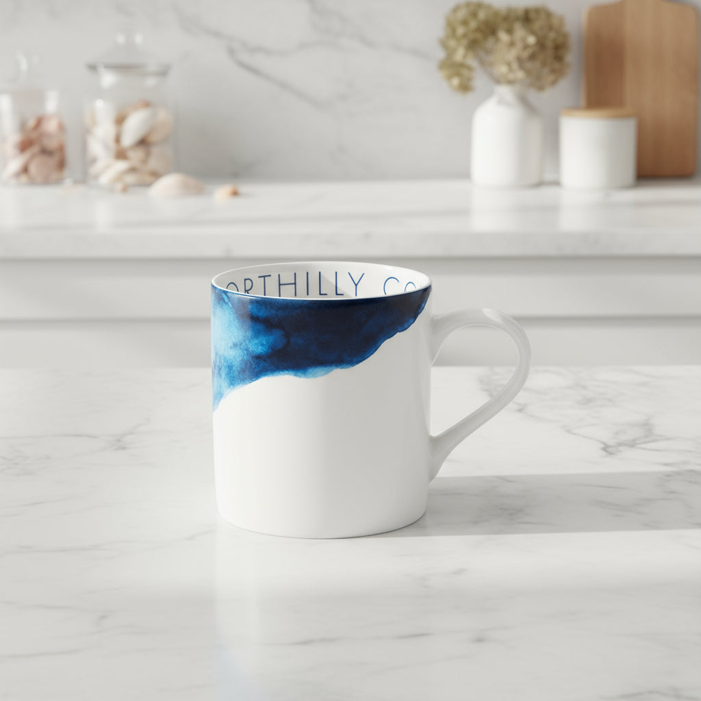 Porthilly Cove - Fine Bone China Mug - Distinctly Living