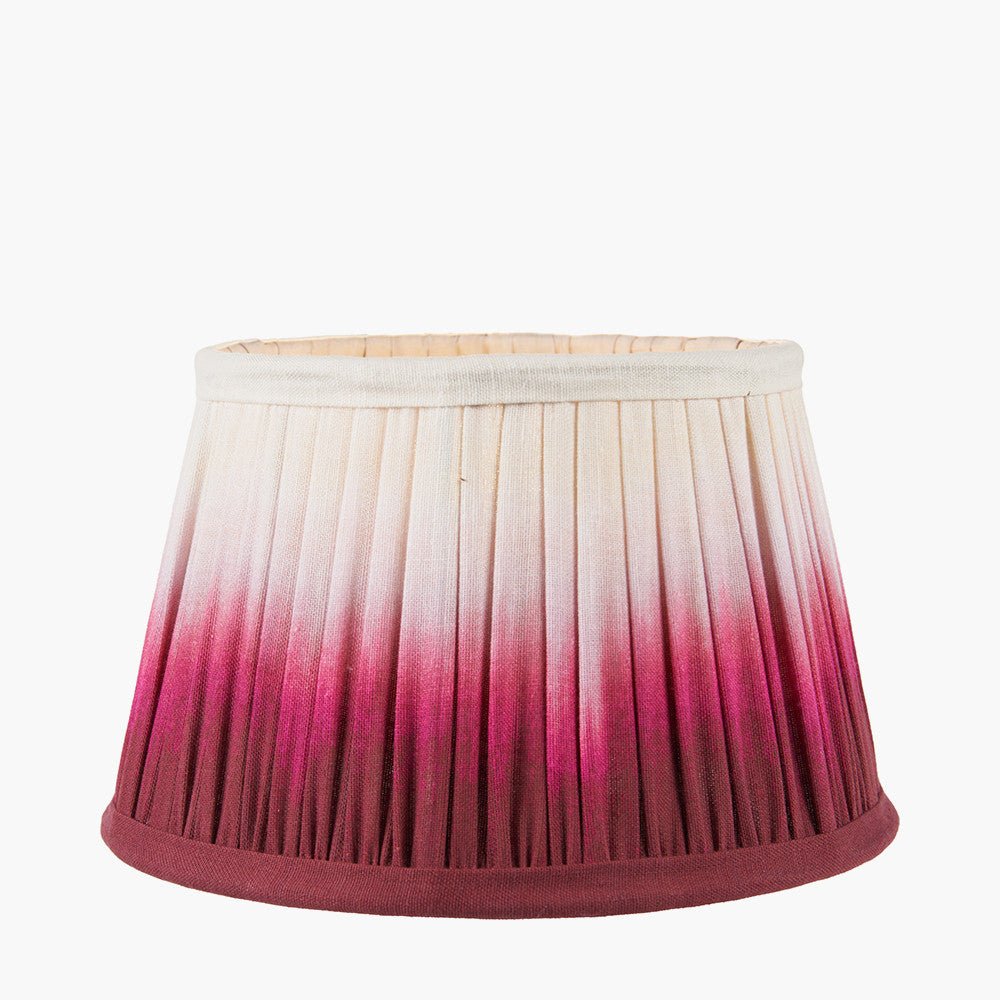 Raspberry Ombre Tapered Lamp Shade - Various Sizes - Distinctly Living
