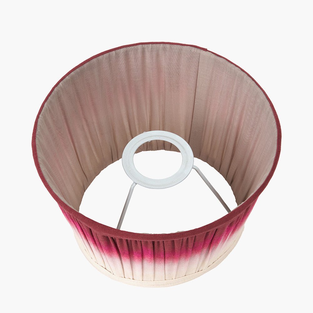 Raspberry Ombre Tapered Lamp Shade - Various Sizes - Distinctly Living