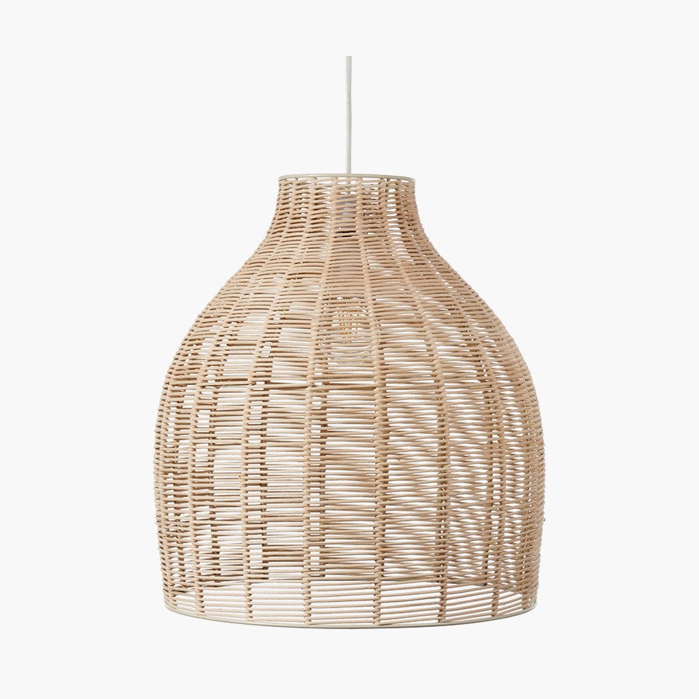 Rattan Cloche Pendant - Distinctly Living