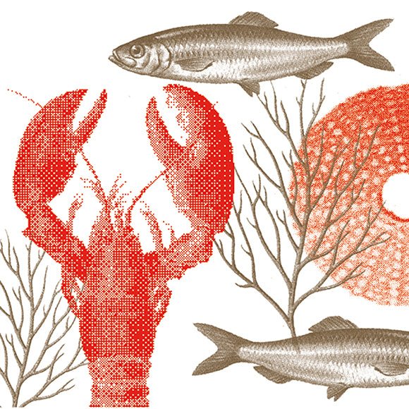 Red Lobster Paper Napkins - Distinctly Living