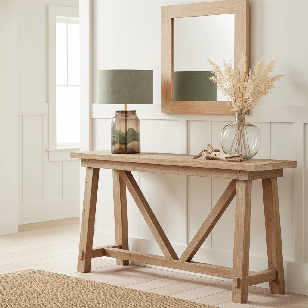 Roma Table Lamp With Linen or Green Shade - Distinctly Living