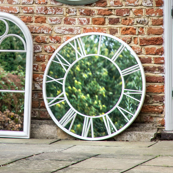 Roman Clockface Exterior Mirror - Distinctly Living