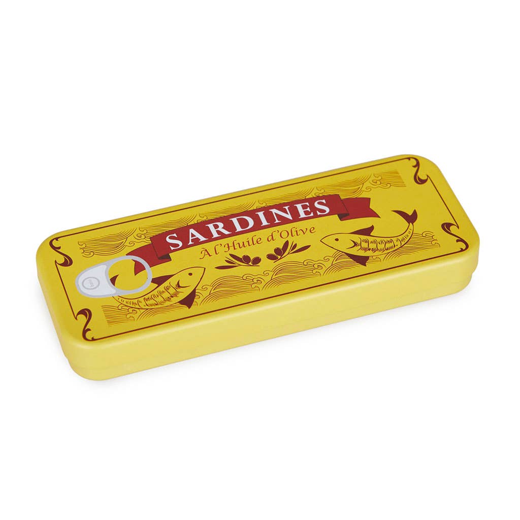 Sardine Can With Bottle and Cork Opener - Distinctly Living
