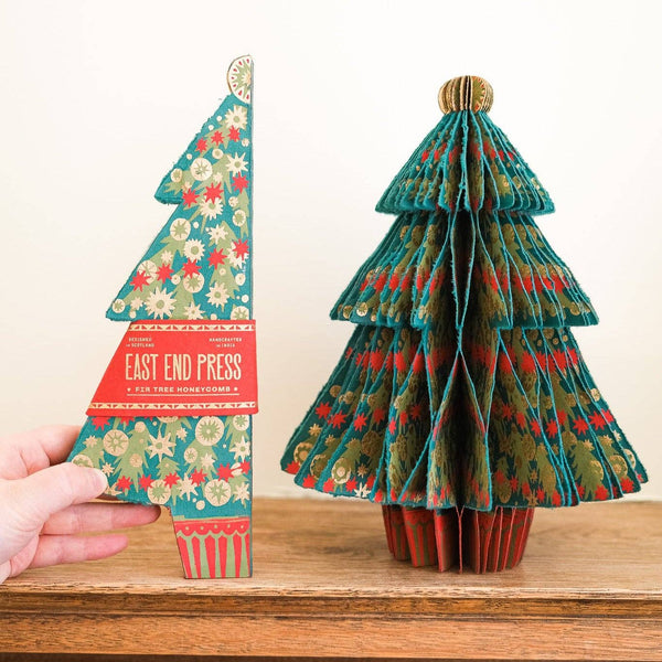 Screen Printed Christmas Tree - Distinctly Living
