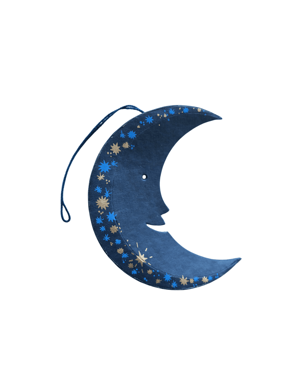 Screen Printed Moon Decoration - Distinctly Living