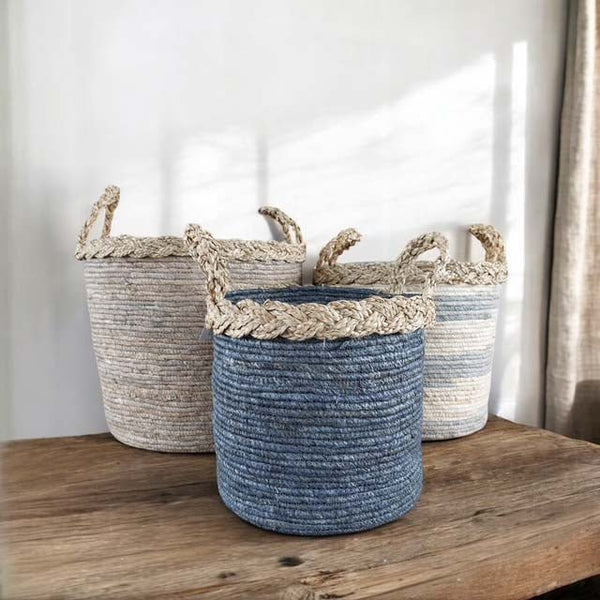 Seagrass Baskets - Various Styles & Sizes - Distinctly Living