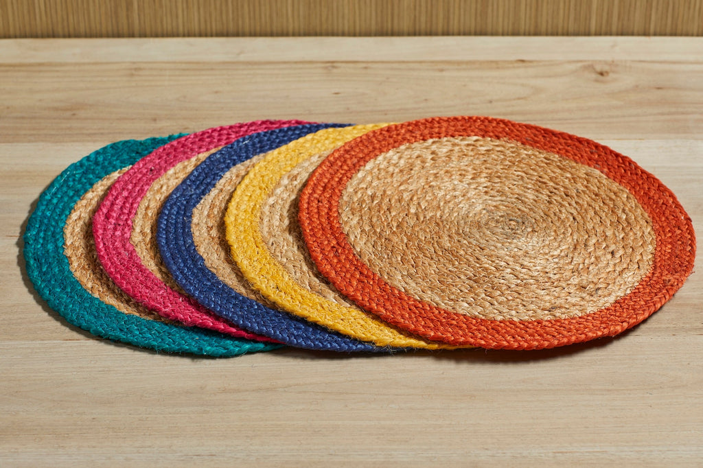 Set of 4 Carnival Placemats - Various Colours - Distinctly Living