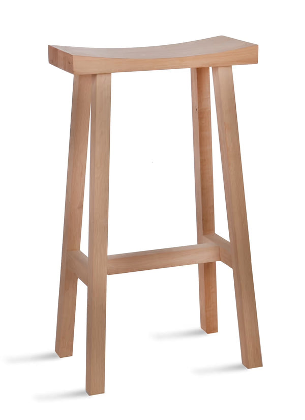 Slim Oak Bar Stool - Distinctly Living