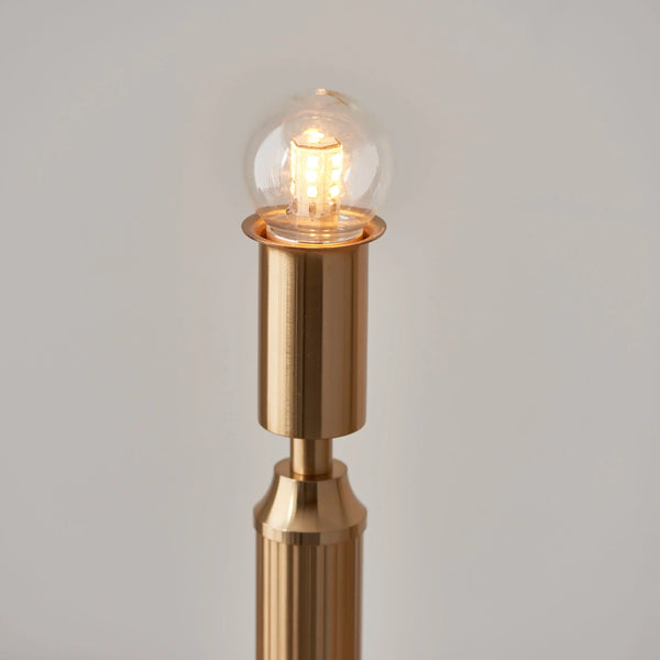 Square Base - Maximus Rechargeable Table Lamp Warm Brass - Distinctly Living