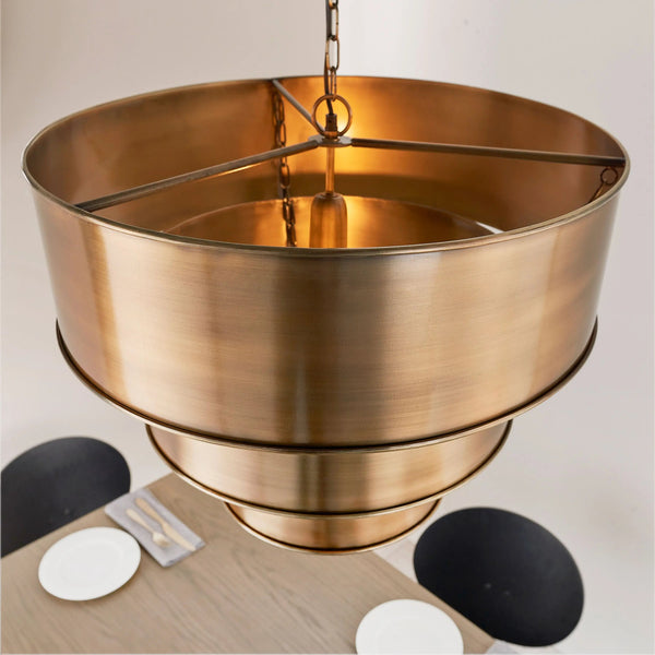 Suffolk Brass Pendant - Distinctly Living