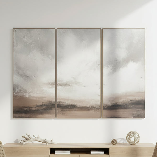 Tripple Pannel Xl Dawn Print - Distinctly Living