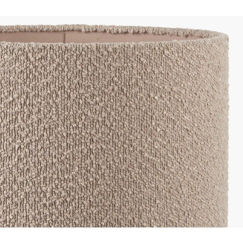 Vichy Taupe Boucle Lamp Shade - Various Sizes - Distinctly Living